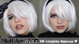 2B cosplay makeup [UPDATED] | Nier Automata♥