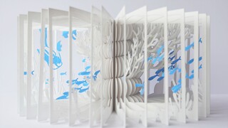 A self-made 360°pop-up book