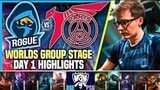 RGE vs PSG Highlight Chung Kết Thế Giới 2020 Vòng Bảng Ngày 1 | Rogue vs PSG Talon