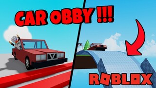 OBBY PAKAI MOBIL??!! WAH MENANTANG NIH !!! - roblox gameplay indonesia