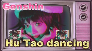 Hu Tao dancing