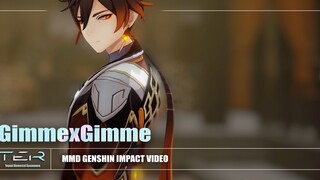 【原神MMD】 GimmexGimme - T/ER (Zhongli)