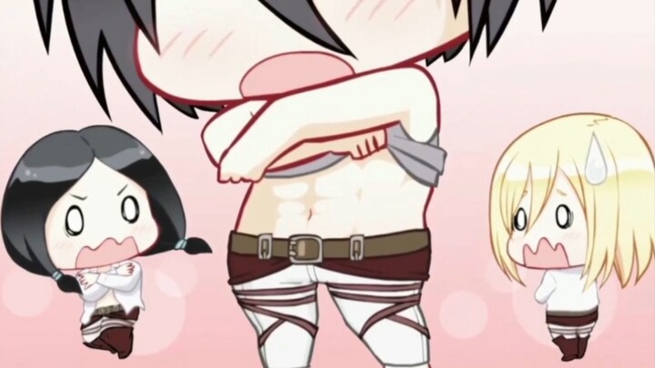 Cơ bụng của Mikasa ổn mà❤️