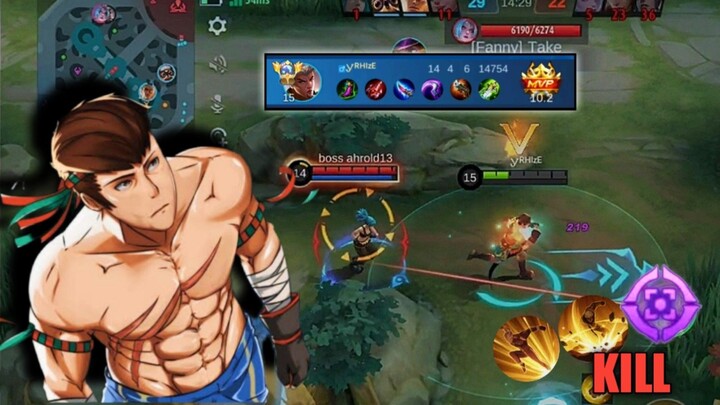 THINK TWICE BEFORE YOU CHASE MY CHOU #MLBB #MobileLegends #choufreestyle #choutiktok