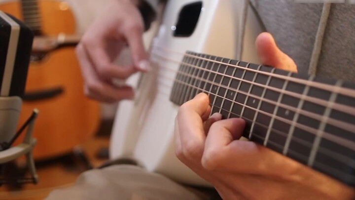 Nhạc đệm cho hầu hết các tiết mục của nghệ sĩ guitar fingerstyle! "Chạng vạng" - Kotaro Oshio