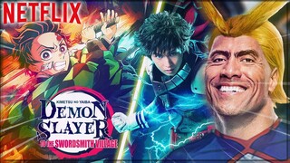 VAI DAR RUIM! LIVE ACTION HERO ACADEMIA NETFLIX | NOVO FILME DE DEMON SLAYER