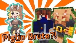 สาวอนิเมะสายโหด Piglin Brute Minecraft 20w27a