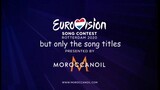 Eurovision 2020 but only the song titles