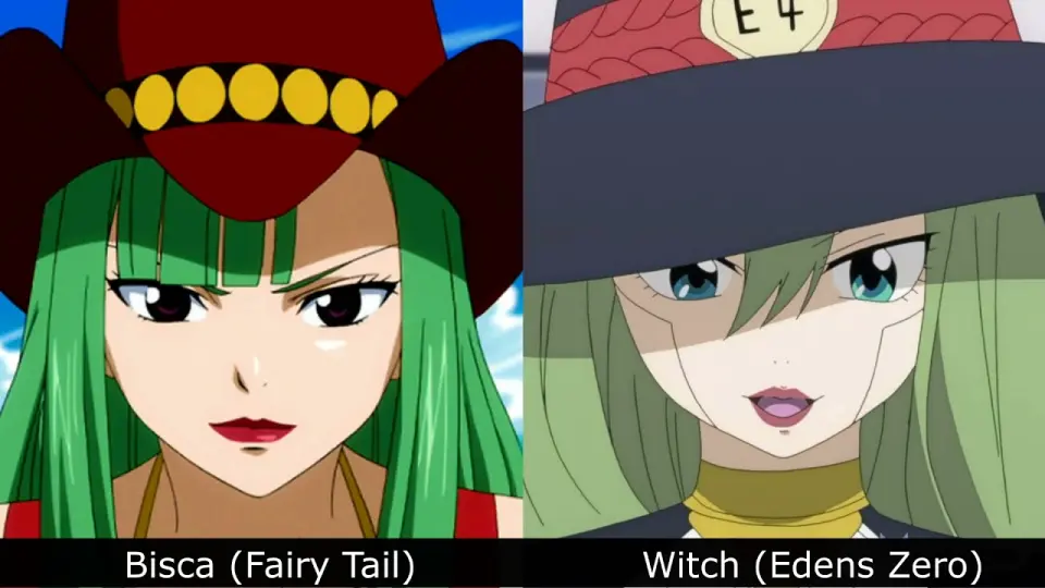 Fairy Tail And Edens Zero Character Similarities 15 Similar Characters フェアリーテイルとエデンズゼロキャラクターの類似点 Bilibili