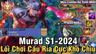 Murad S1-2024 Liên Quân Mobile | Cách Chơi, Lên Đồ, Phù Hiệu, Bảng Ngọc Cho Murad S1 2024 Đi Rừng