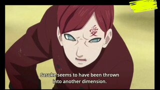 Sasuke save Boruto from Urashiki | Sasuke, Gaara and Shukaku vs Urashiki (English Sub)