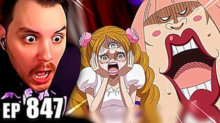 One Piece Episode 847 REACTION | A Coincidental Reunion! Sanji and the Lovestruck Evil Pudding!