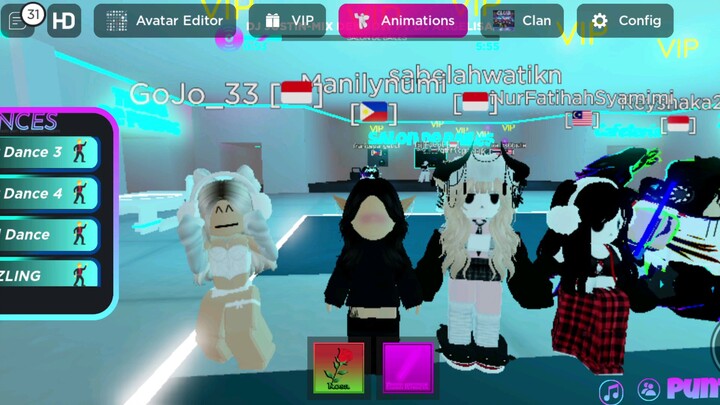 roblox dancing