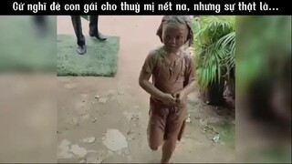 Cứ nghĩ đẻ con gái cho thùy mị nết na, nhưng sự thật là.... #meme