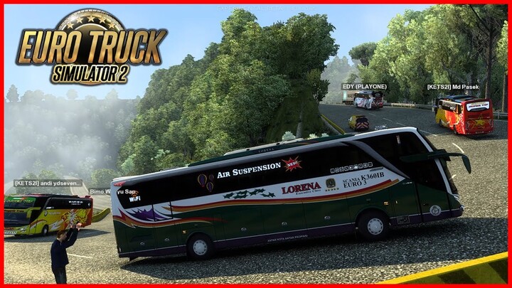 Masuk Bersamaan di Jalur Sitinjau Lauik !!  Sigli - Solok | Eps. 4/4 | ETS 2 Mod Indonesia