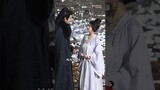 Zhao Lusi and Liu Yuning at “The Legend of Jewelry” filming set