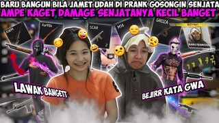 PRANK GOSONGIN SENJATA KA BILLA PAS DIA BARU BANGUN! NGAKAK BANGET EMOSI AKU DIPUKUL GES🤣