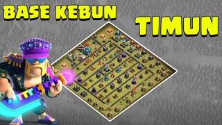 TERNYATA BASE KEBUN TIMUN BUKAN BASE ANTI 3 STAR COC INDONESIA