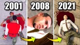 The evolution of the first NPC killed by the protagonist of the GTA series