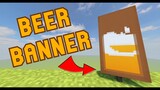 How to make a BEER banner in Minecraft!