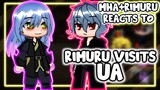 MHA/BNHA Reacts To Rimuru Visits U.A. || Gacha Club ||