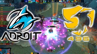 TEAM ADROIT vs 496 GAMING - Highlights | ESL Clash of Nations Bangkok 2019 Dota 2