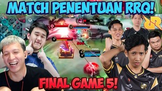 FINAL GAME VS RRQ !! GUA BAYAR EVOS TAZZ SUPAYA MAU MAIN JUNGLER !!