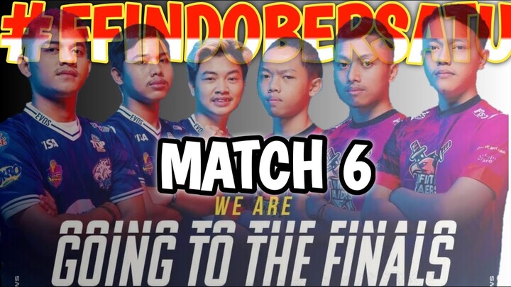 FINAL FFWS 2021 - MATCH 6  || FREEFIRE WORLD SERIES 2021