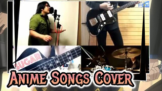 2017 Fall - New Anime Songs Cover (23 In Total) | Band Including 1080P