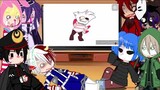 •Fandoms react to each other//TBHK,Popee the preformer,sally face and hazbin hotel\\•