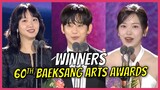Winners of the 60th Baeksang Arts Awards 2024