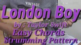 London Boy // Taylor Swift Cover & Chords // Easy Chords // Strumming Pattern  // Guitar Tutorial
