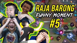 RAJA BARONG'S FUNNY MOMENT #PART5! - Mobile Legends