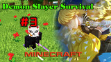 Demon Slayer dalam MC Survival 3: Mengalahkan Rank Rendah