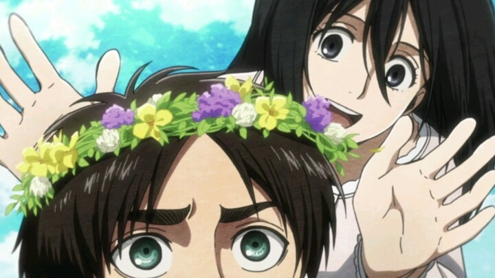 [Eren x Mikasa] Aku selalu...paling menyukaimu sejak aku masih kecil