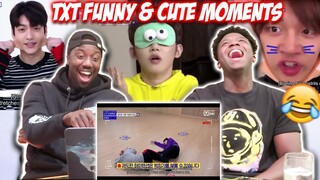 TXT cute and funny moments (Reaction)