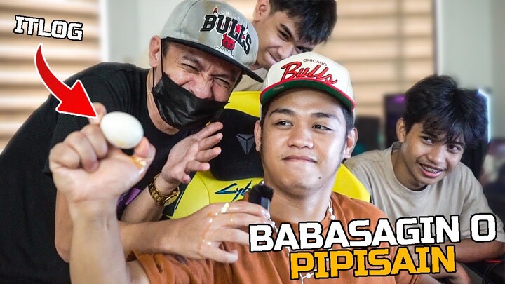 BABASAGIN o PIPISAIN “ITLOG” CHALLENGE!