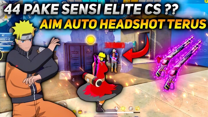 44 PAKE SENSI ELITE CS AIM JADI AUTO HEADSHOT ??