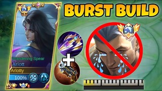 THIS IS HOW YOU COUNTER FREDRINN USING ARLOTT IN EXP LANE! | BEST BUILD ARLOTT -MLBB