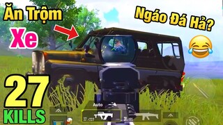 [PUBG Mobile] Thanh Niên Chơi Đồ Ngáo Đá | Leo LÊN Nhầm Xe Bỏ Chạy 🤣