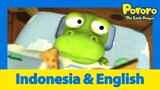 Belajar Bahasa Inggris l Sakit perut! l Animasi Indonesia | Pororo Si Penguin Kecil