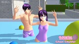 Cách xây HỒ BƠI trong Sakura School Simulator #18 - BIGBI Game