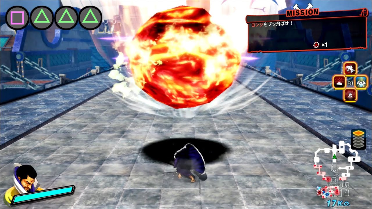 海賊無双4 海軍大将 藤虎 モーション集 One Piece Pirate Warriors 4 Bilibili