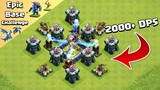Execution Base Challenge | Every Troop VS 2000+ DPS Defense Formation | Clash of Clans