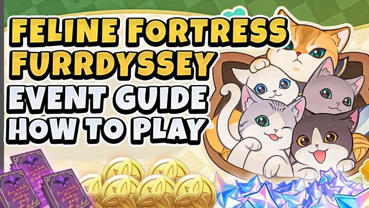 Feline Fortress Furrdyssey Event Guide Day 2 |  Genshin Impact Event