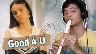 Olivia Rodrigo - good 4 u | Recorder Flute Cover with Easy Letter Notes and Lyrics