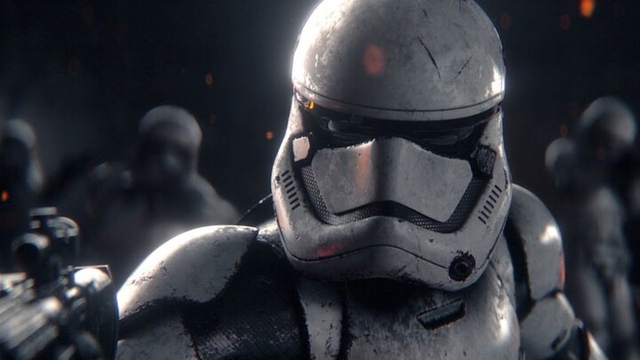 It's rare that Stormtrooper A and Stormtrooper B have so many dialogues, it's all nonsense...