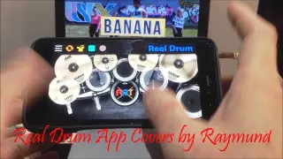 Conkarah - BANANA feat. Shaggy, DJ Fle(Real Drum App Covers by Raymund)