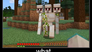 Minecraft รออะไร meme part 8 โกเลมเหล็กสามหัว