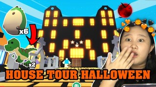 HAUNTED HOUSE MANSION IN ADOPT ME + OPENING 6 FOSSIL EGGS